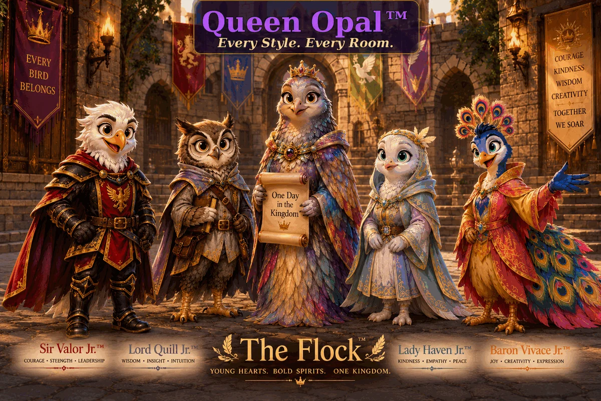 Queen Opal welcomes you to Activity 5