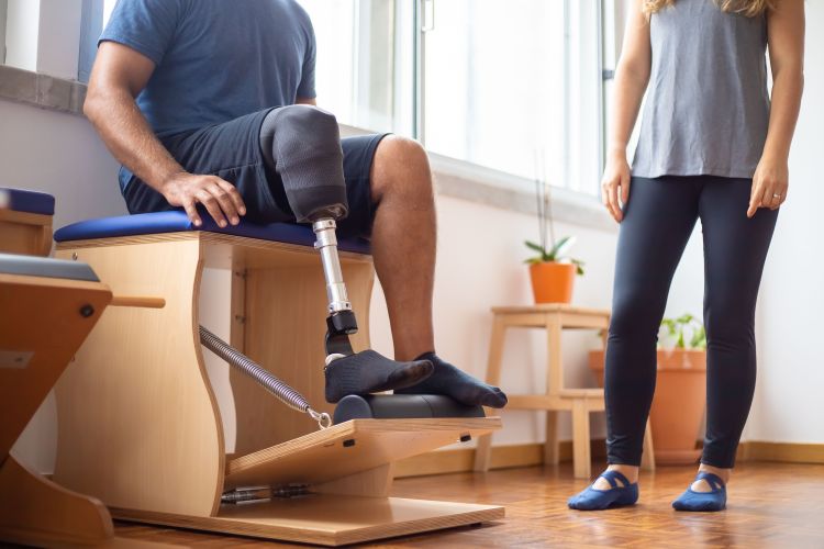 Prosthetic leg clinic