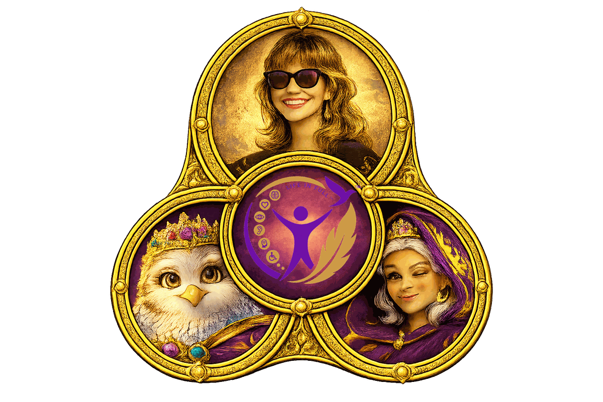 Queen Opal, the Invisible Queen, and Tori at Room Five graduation