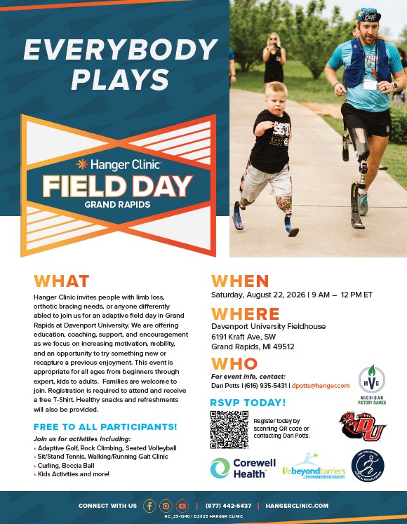Hanger Clinic Field Day